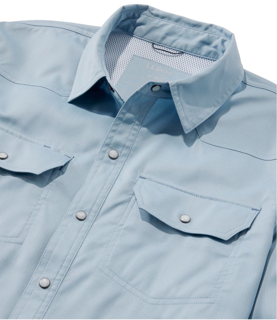 L.L.Bean Men's West Branch Fishing Shirt, Long-Sleeve CLOTHING|OUTDOOR EQUIPMENT|SALE
