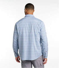 L.L.Bean Men's Tropicwear Shirt, Plaid Long-Sleeve CLOTHING|OUTDOOR EQUIPMENT