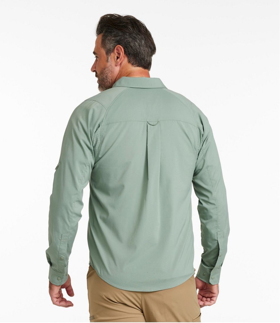 L.L.Bean Men's Tropicwear CoolPro Fishing Shirt, Long-Sleeve CLOTHING