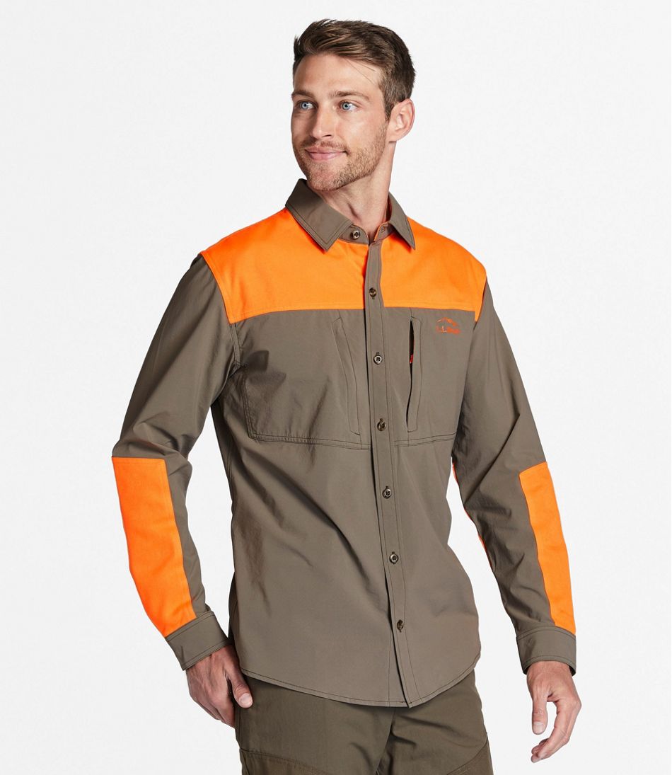 L.L.Bean Men's Technical Stretch Upland Shirt with No Fly Zone CLOTHING|OUTDOOR EQUIPMENT