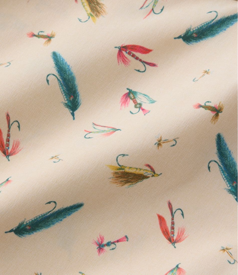 L.L.Bean Men's Tropicwear Shirt, Short-Sleeve Print CLOTHING|OUTDOOR EQUIPMENT|SALE