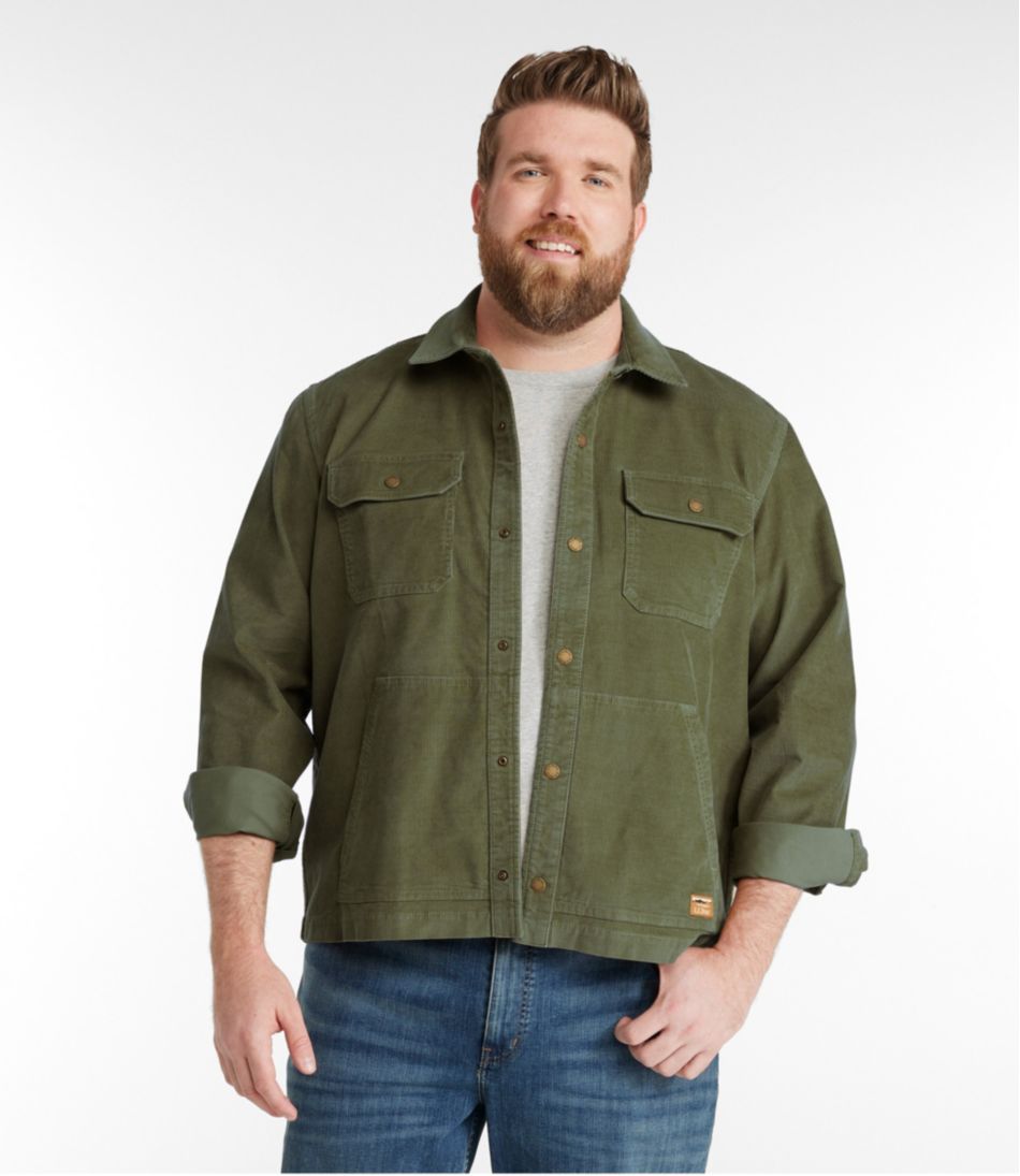 L.L.Bean Men's BeanBuilt Corduroy Shirt Jac CLOTHING|SALE