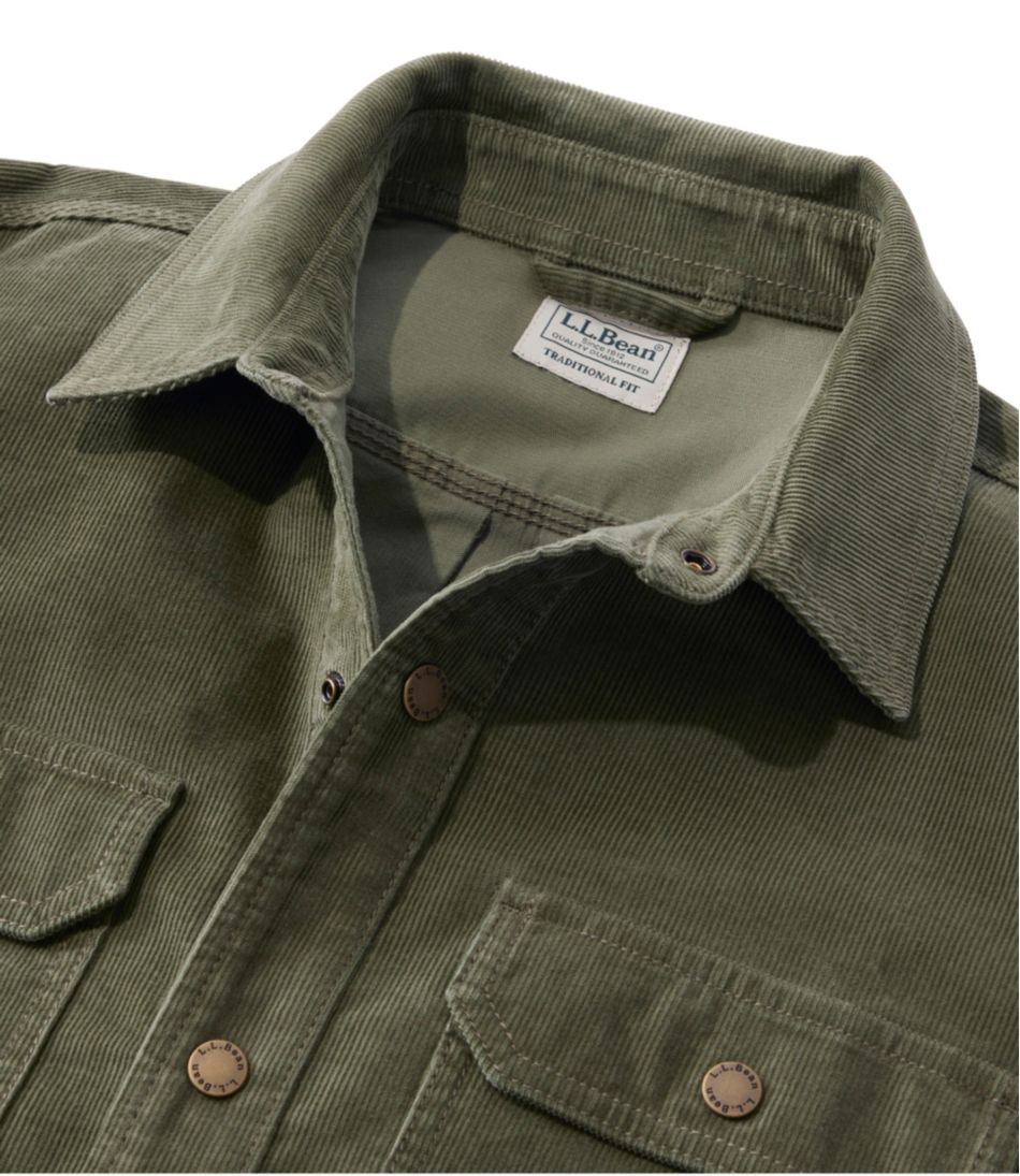 L.L.Bean Men's BeanBuilt Corduroy Shirt Jac CLOTHING|SALE