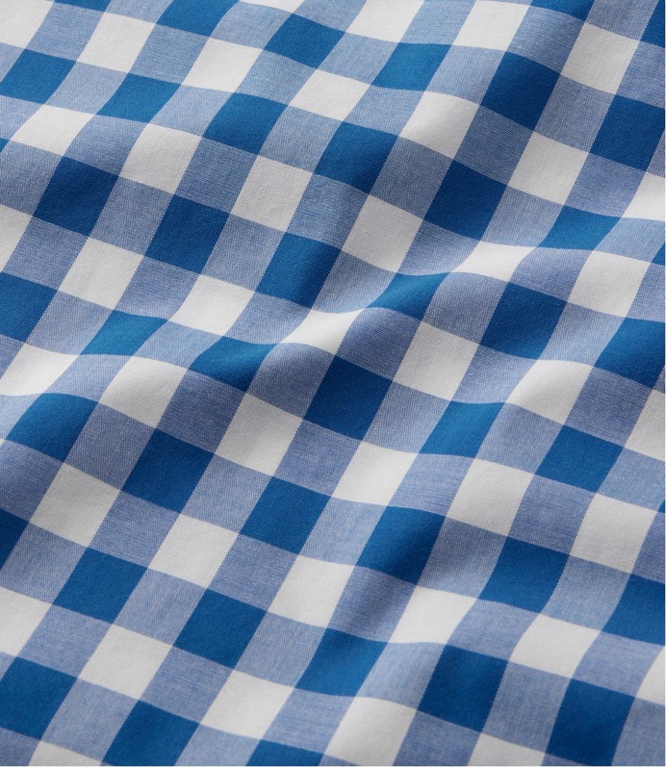 L.L.Bean Men's Bean's Wrinkle-Free Everyday Shirt, Traditional Untucked Fit, Plaid, Long-Sleeve CLOTHING|SALE