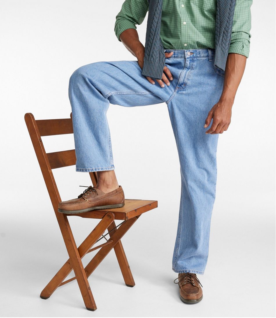 L.L.Bean Men's Double L® Jeans, Natural Fit, Hidden Comfort CLOTHING