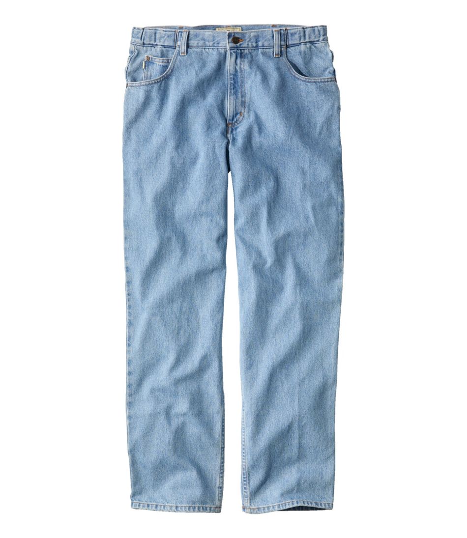 L.L.Bean Men's Double L® Jeans, Natural Fit, Hidden Comfort CLOTHING