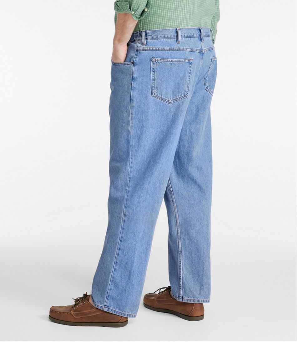 L.L.Bean Men's Double L® Jeans, Natural Fit, Hidden Comfort CLOTHING