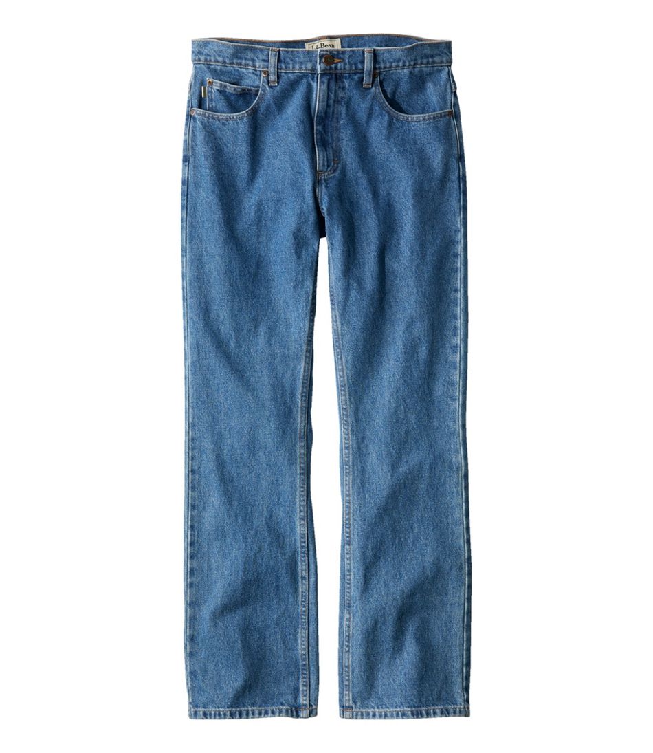 L.L.Bean Men's Double L® Jeans, Standard Fit, Straight Leg CLOTHING