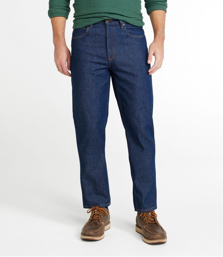 L.L.Bean Men's Double L® Jeans, Relaxed Fit, Straight Leg CLOTHING