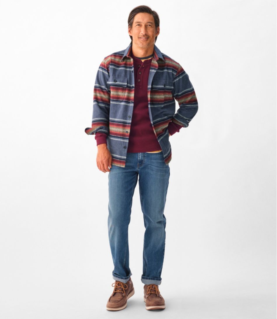 L.L.Bean Men's BeanFlex® Jeans, Slim Fit, Straight Leg CLOTHING|SALE
