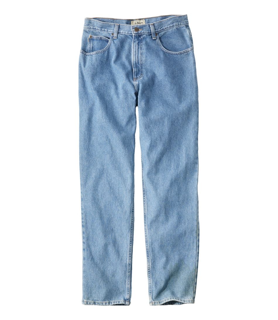 L.L.Bean Men's Double L® Jeans, Natural Fit, Straight Leg CLOTHING