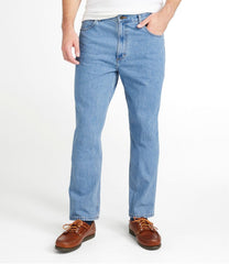 L.L.Bean Men's Double L® Jeans, Natural Fit, Straight Leg CLOTHING