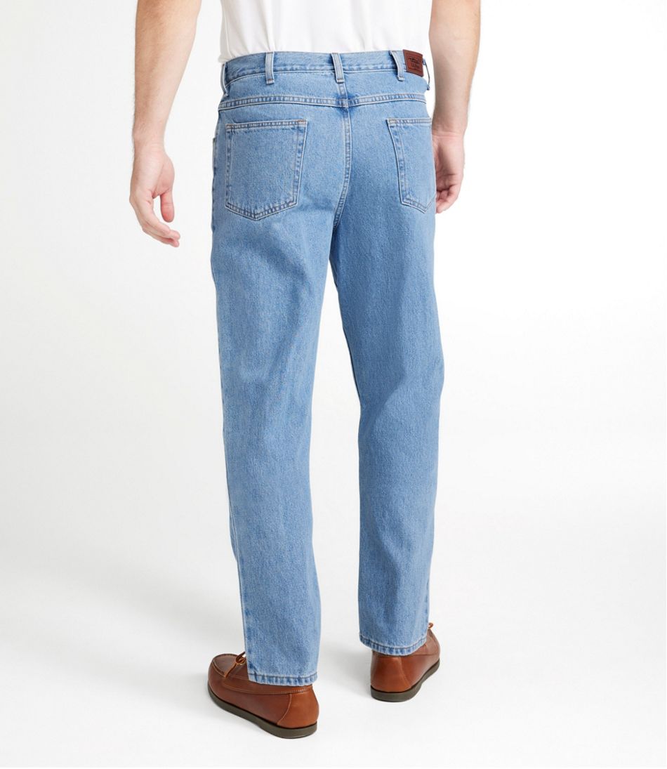 L.L.Bean Men's Double L® Jeans, Natural Fit, Straight Leg CLOTHING