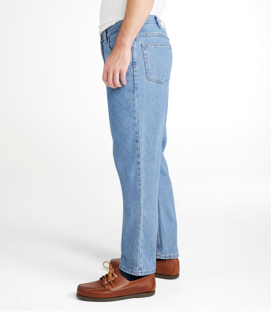 L.L.Bean Men's Double L® Jeans, Natural Fit, Straight Leg CLOTHING