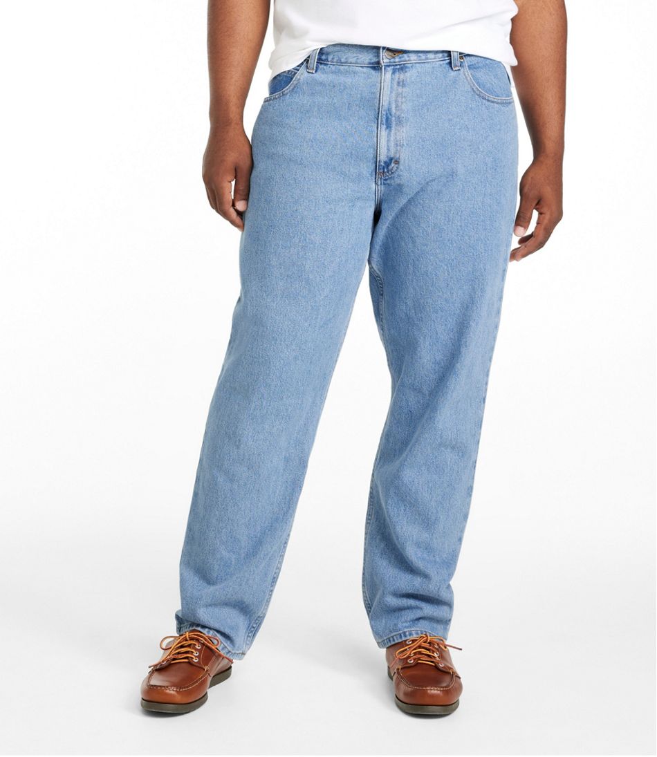 L.L.Bean Men's Double L® Jeans, Natural Fit, Straight Leg CLOTHING