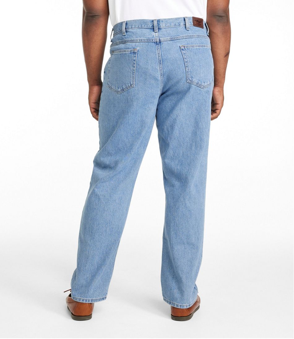 L.L.Bean Men's Double L® Jeans, Natural Fit, Straight Leg CLOTHING