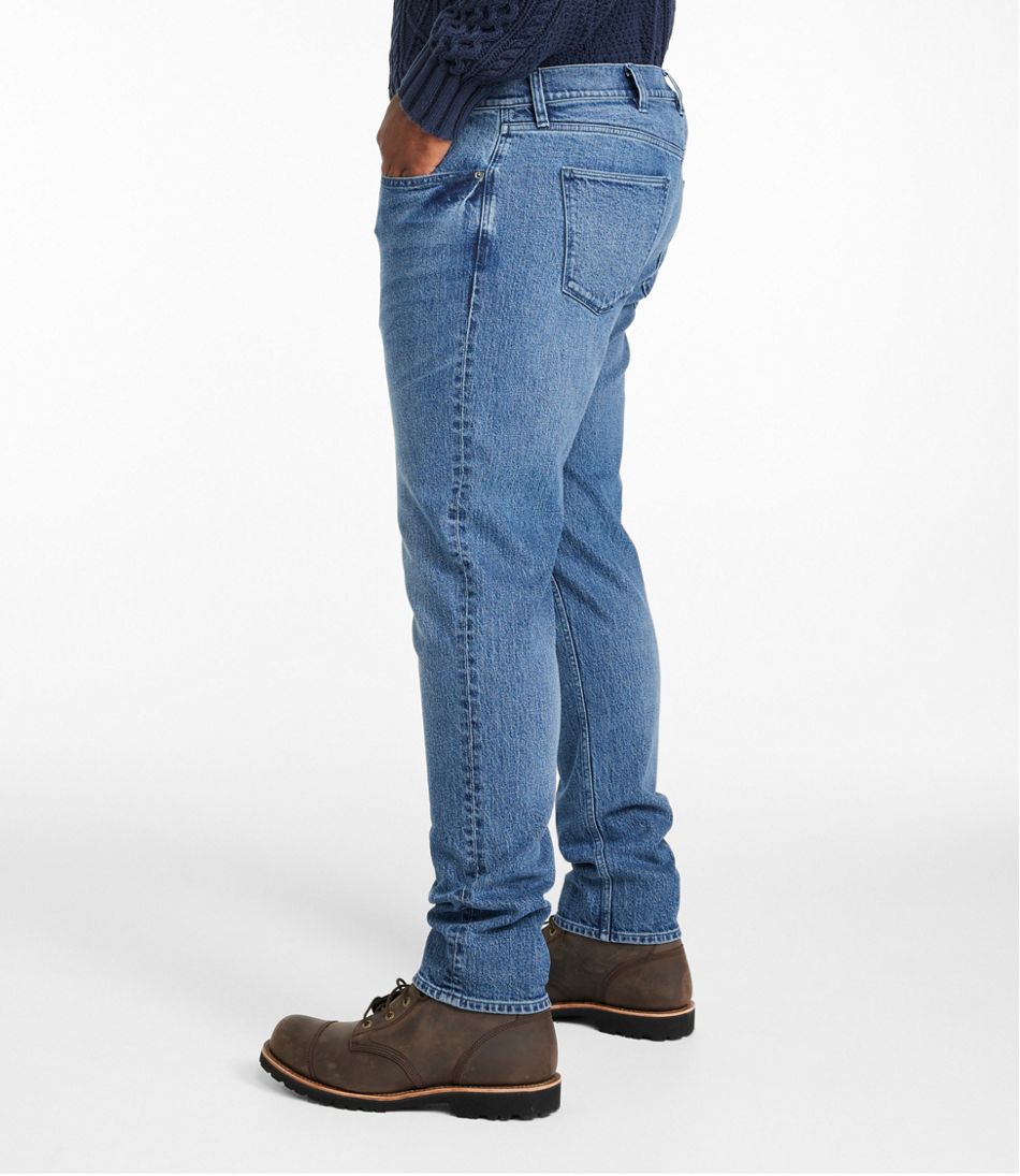L.L.Bean Men's Signature Heritage Denim, Classic Fit, Tapered Leg CLOTHING