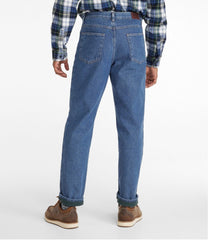 L.L.Bean Men's Double L® Jeans, Classic Fit, Fleece-Lined CLOTHING