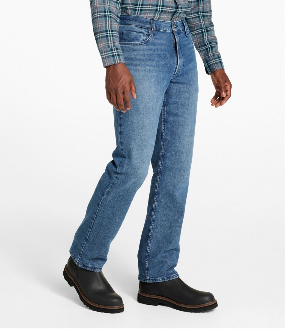 L.L.Bean Men's Vintage 1912 Jeans, Standard Fit, Straight Leg, Lined CLOTHING|SALE