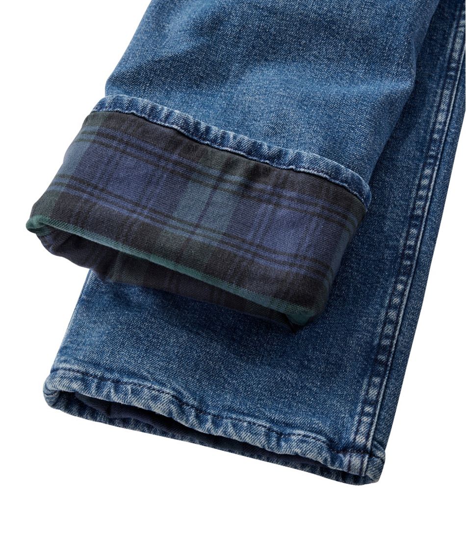 L.L.Bean Men's Vintage 1912 Jeans, Standard Fit, Straight Leg, Lined CLOTHING|SALE