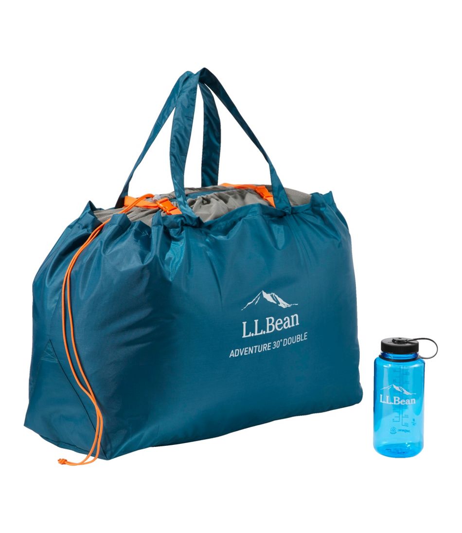 L.L.Bean Adults' Adventure 30° Sleeping Bag, Double OUTDOOR EQUIPMENT