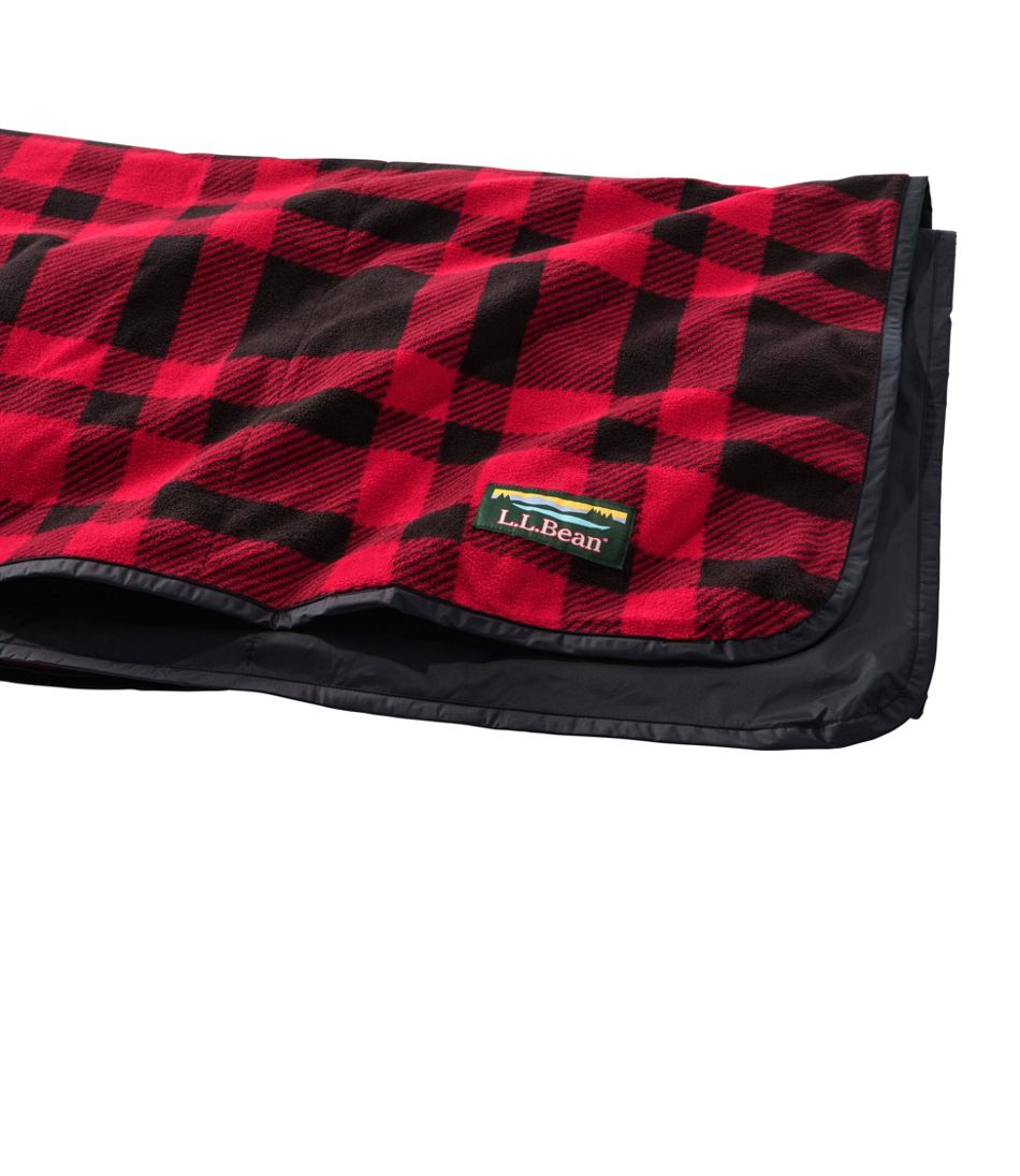 L.L.Bean Waterproof Outdoor Blanket, Plaid OUTDOOR EQUIPMENT