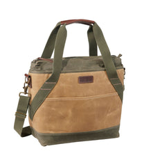 L.L.Bean Insulated Waxed-Canvas Tote, Medium OUTDOOR EQUIPMENT|BAG & TRAVEL