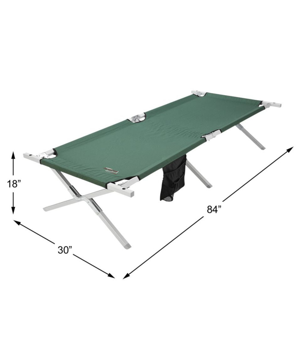 L.L.Bean Maine Military Camp Cot OUTDOOR EQUIPMENT