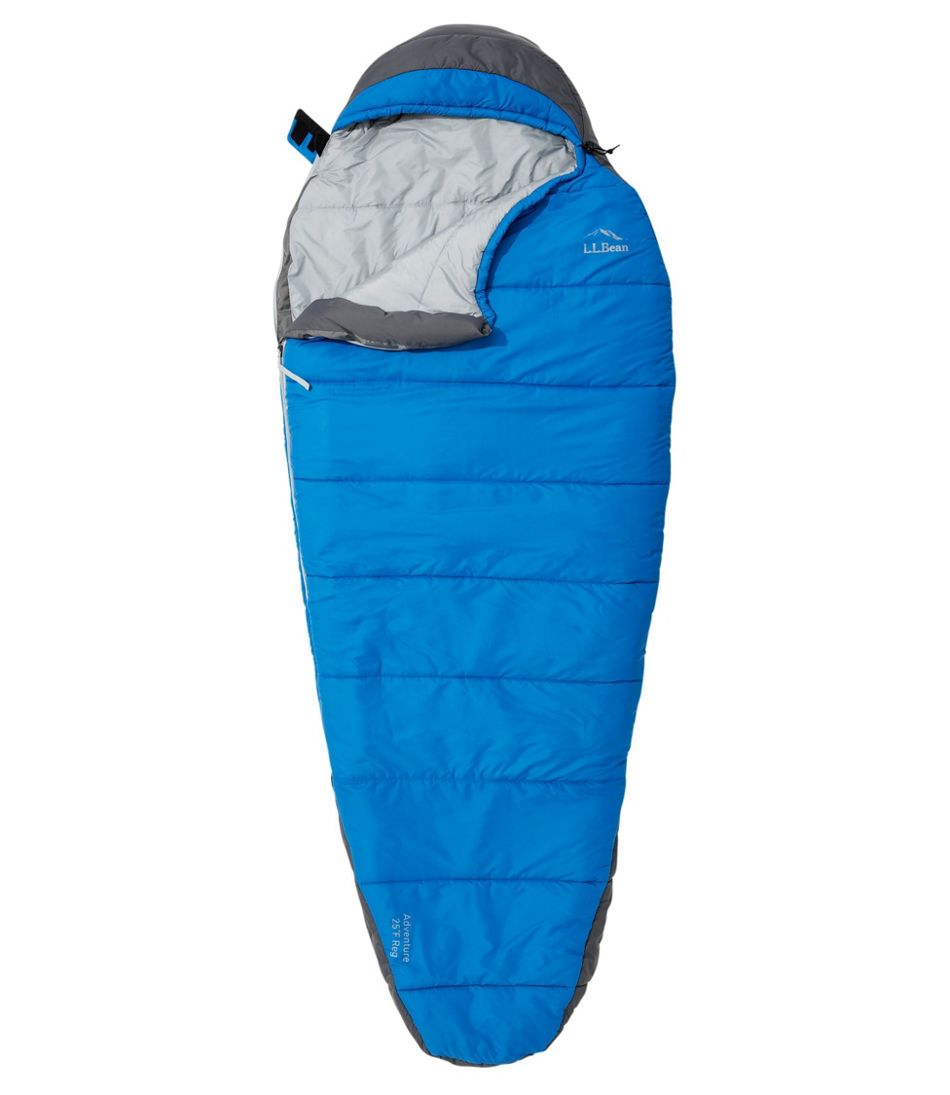 L.L.Bean Adventure Sleeping Bag, 25° Mummy OUTDOOR EQUIPMENT