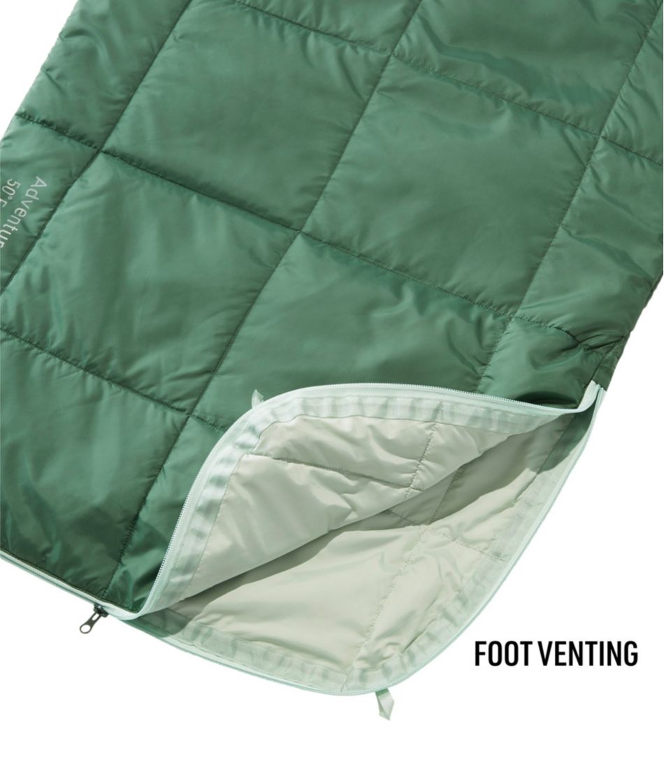 L.L.Bean Adults' Adventure 50 Sleeping Bag OUTDOOR EQUIPMENT