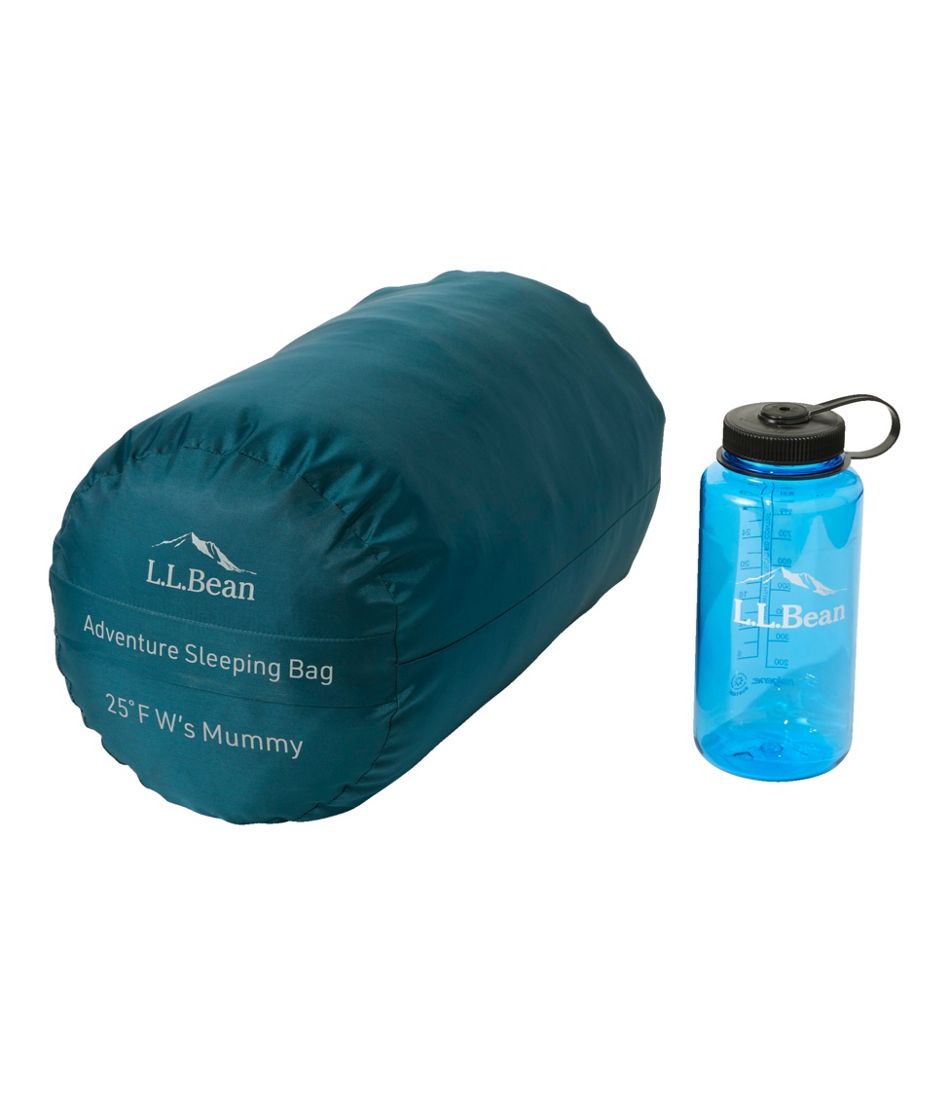 L.L.Bean Women's Adventure Sleeping Bag, 25° Mummy OUTDOOR EQUIPMENT