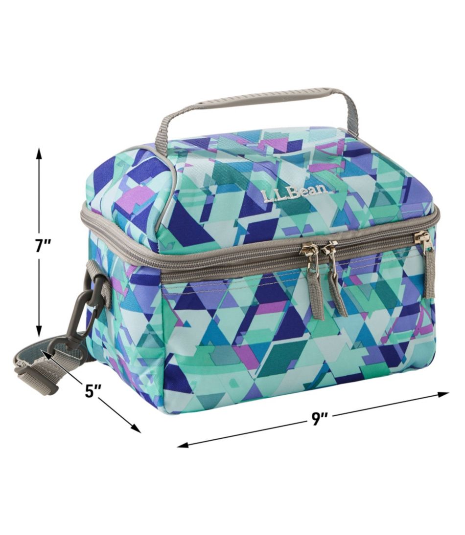 L.L.Bean Flip-Top Lunch Box, Print BAG & TRAVEL