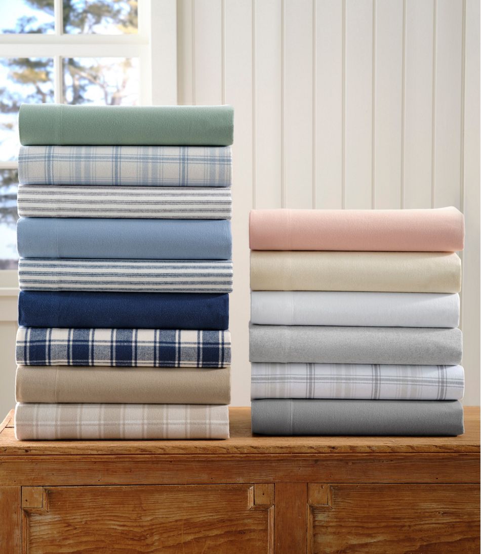 L.L.Bean Ultrasoft Comfort Flannel Sheet Set HOME GOODS