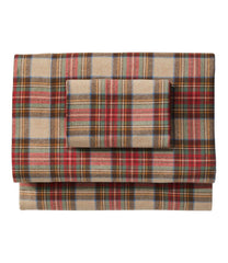 L.L.Bean Heritage Chamois Flannel Sheet Collection, Plaid HOME GOODS