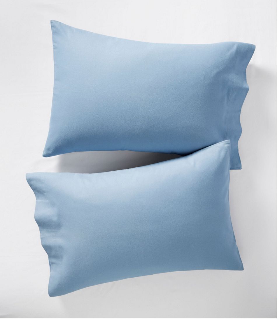 L.L.Bean Ultrasoft Comfort Flannel Pillowcases, Set of Two HOME GOODS