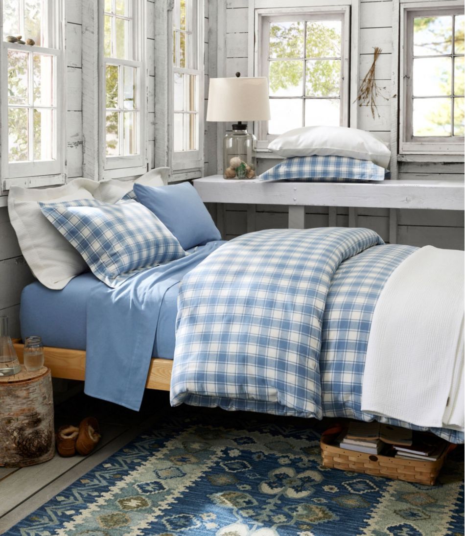 L.L.Bean Ultrasoft Comfort Flannel Sheet, Fitted HOME GOODS
