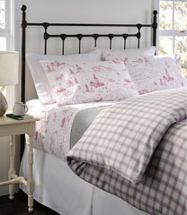 L.L.Bean Heritage Chamois Flannel Comforter Cover Collection, Plaid HOME GOODS