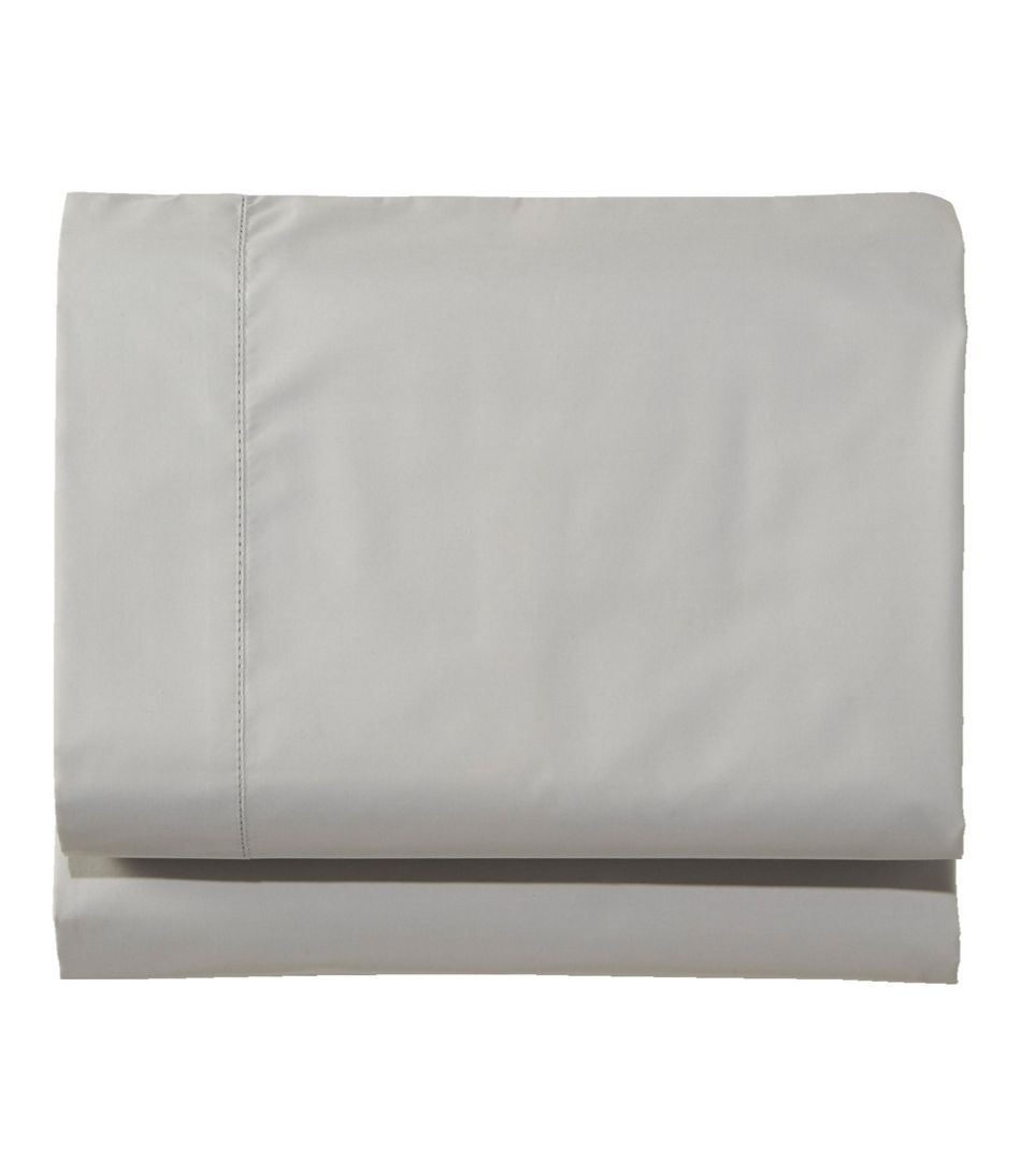 L.L.Bean 280-Thread-Count Pima Cotton Percale Sheet, Flat HOME GOODS