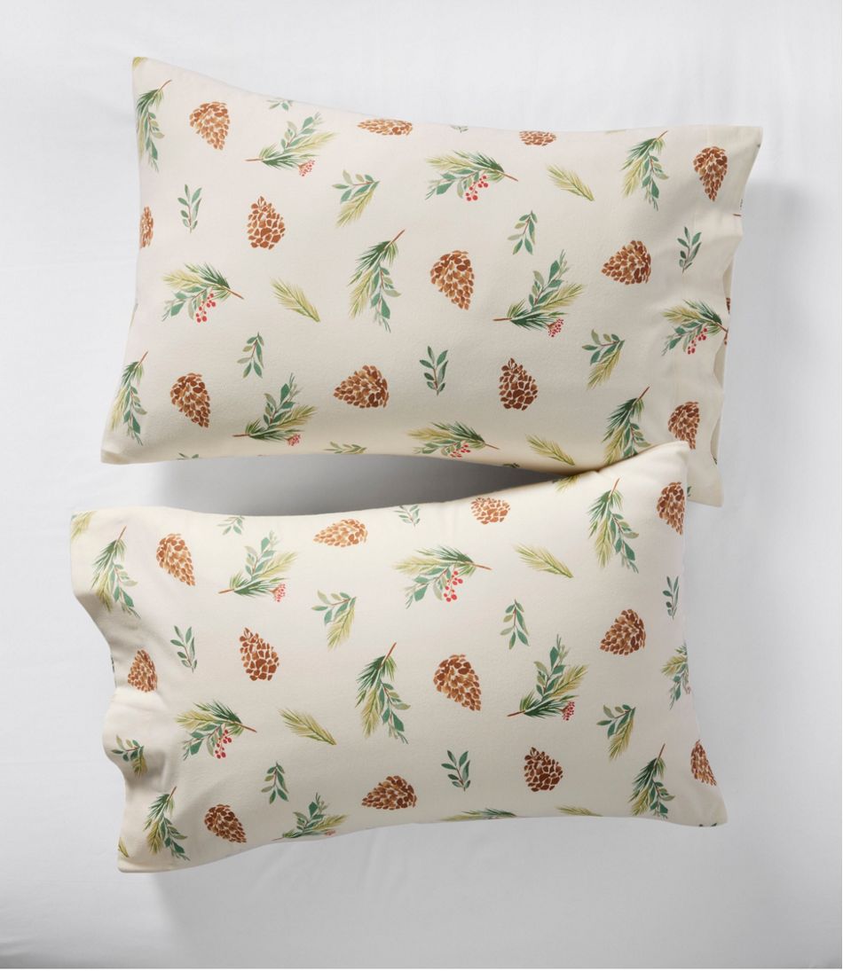 L.L.Bean Evergreen Flannel Sheet Collection HOME GOODS