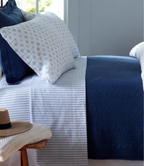 L.L.Bean Premium Egyptian Percale Sheet Collection, Stripe HOME GOODS