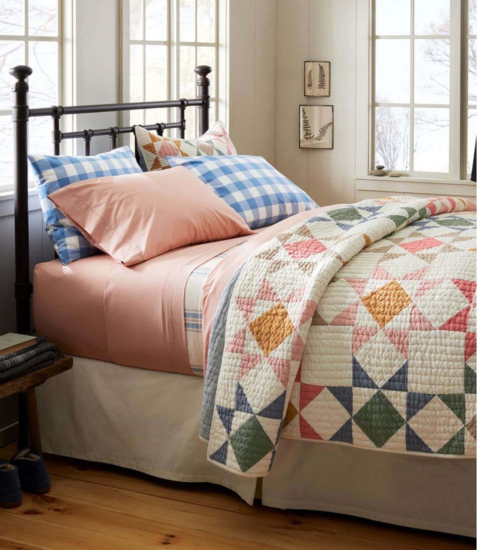 L.L.Bean North Star Patchwork Quilt Collection HOME GOODS