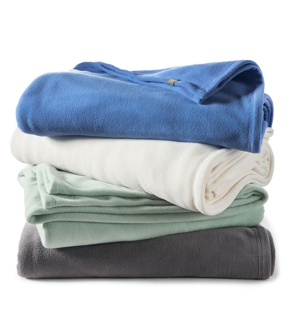 L.L.Bean Mountain Classic Fleece Blanket HOME GOODS