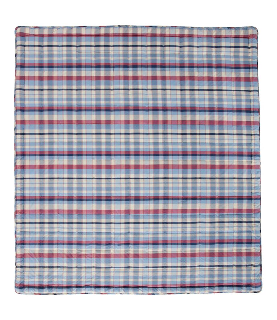 L.L.Bean Ultrasoft Cotton Comforter, Plaid HOME GOODS