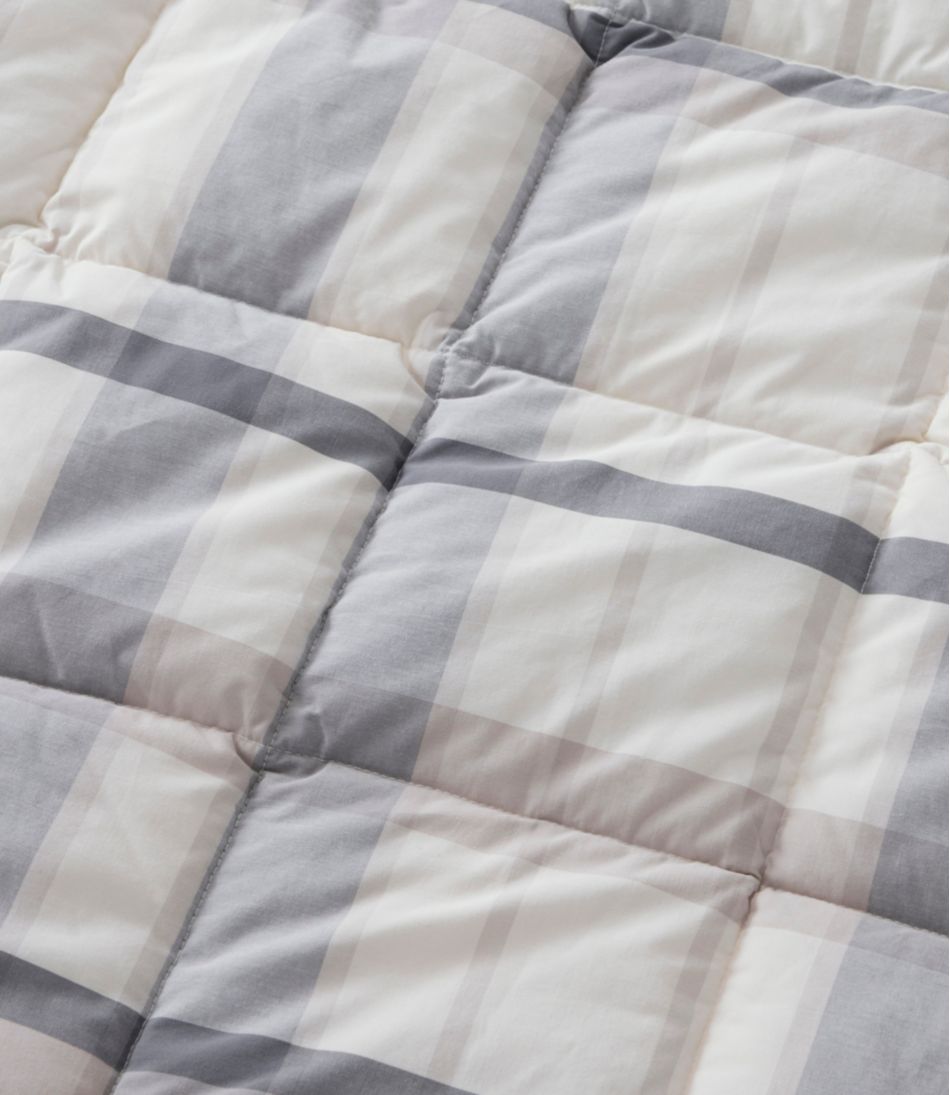 L.L.Bean Ultrasoft Cotton Comforter, Plaid HOME GOODS