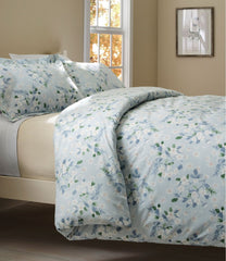 L.L.Bean Premium Egyptian Percale Comforter Cover Collection, Daisy HOME GOODS