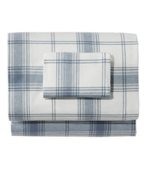 L.L.Bean Organic Flannel Sheet Collection, Plaid HOME GOODS