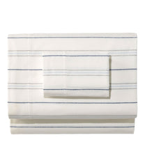 L.L.Bean Organic Flannel Sheet Collection, Stripe HOME GOODS