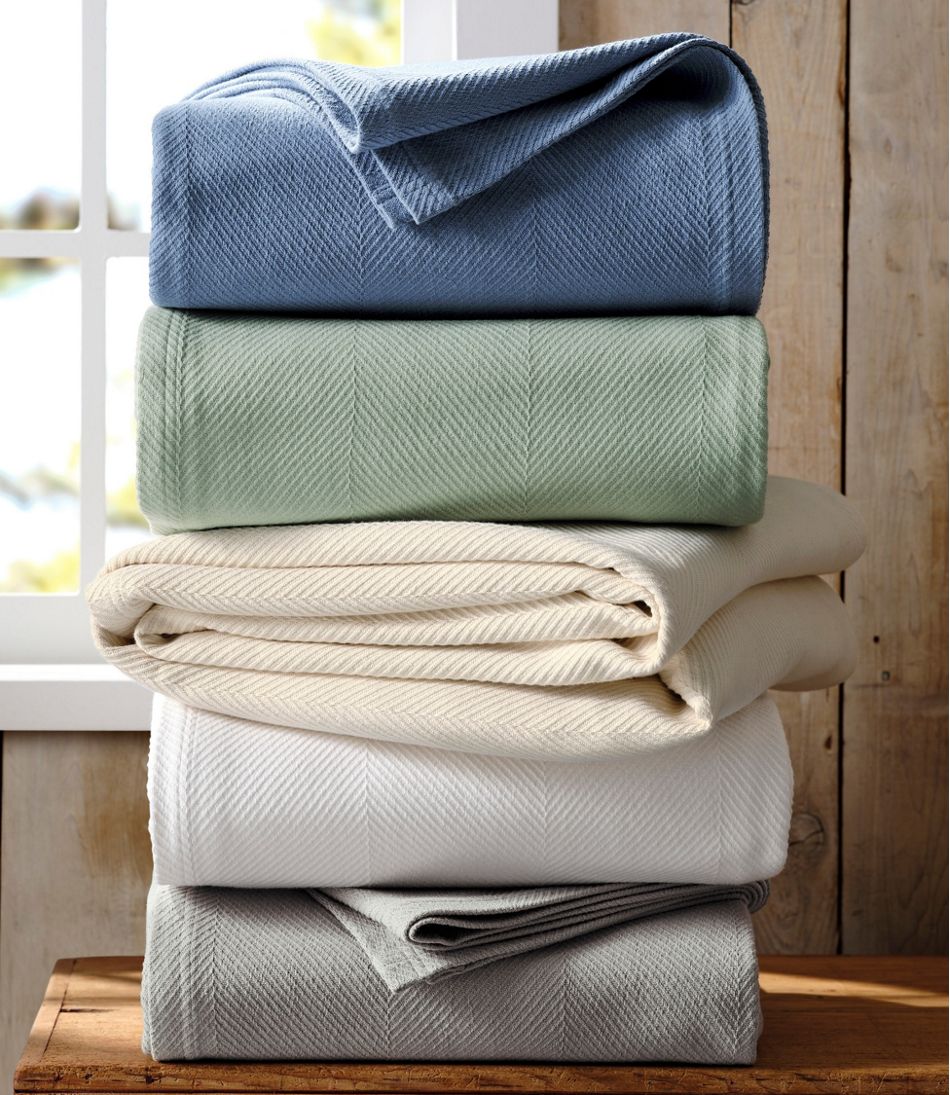 L.L.Bean Organic Cotton Blanket HOME GOODS