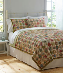 L.L.Bean Blooming Circles Quilt Collection HOME GOODS