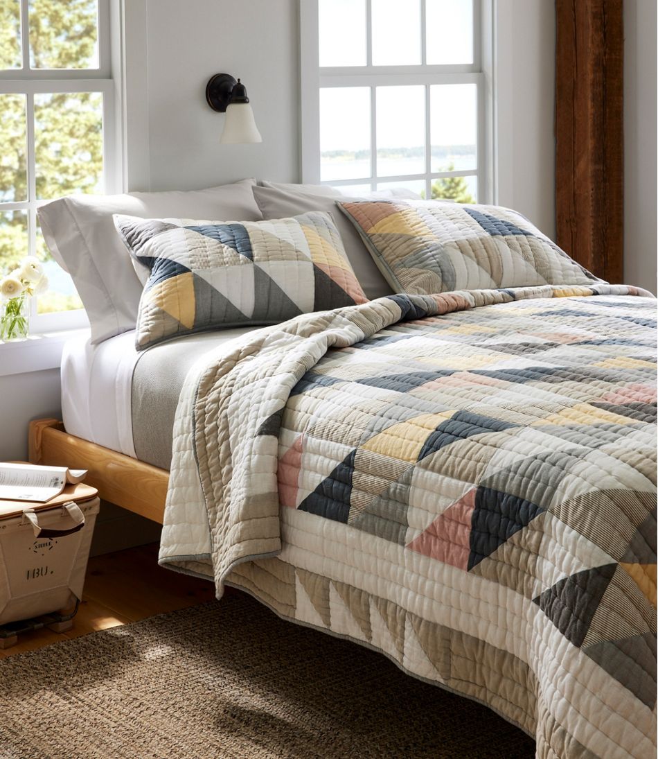 L.L.Bean Flying Geese Quilt Collection HOME GOODS